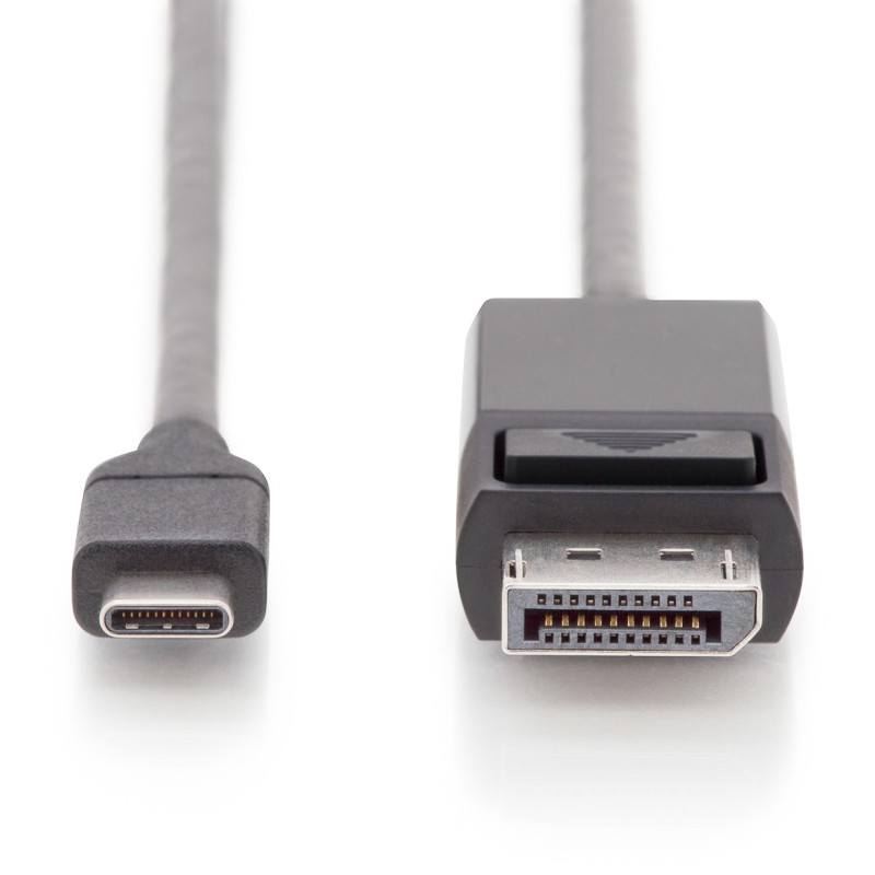 Buy Digitus USB-C to DisplayPort Adapter Cable - DP Alt-Mode, 2.0 m, Silver in Cyprus, Nicosia, Limassol, Larnaka, Pafos