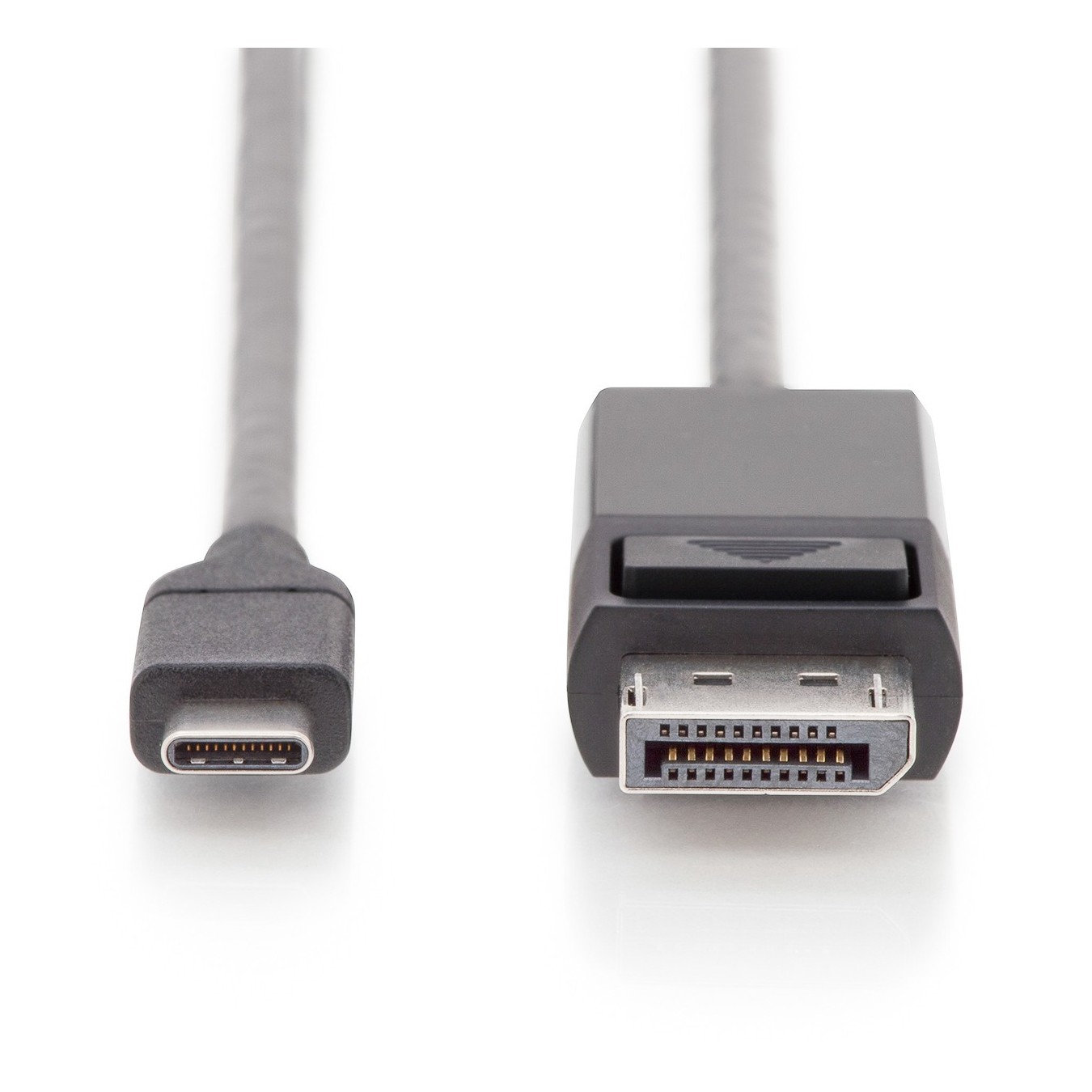 Digitus USB-C to DisplayPort Adapter Cable - DP Alt-Mode, 2.0 m, Silver — Buy in Cyprus with Fast Delivery