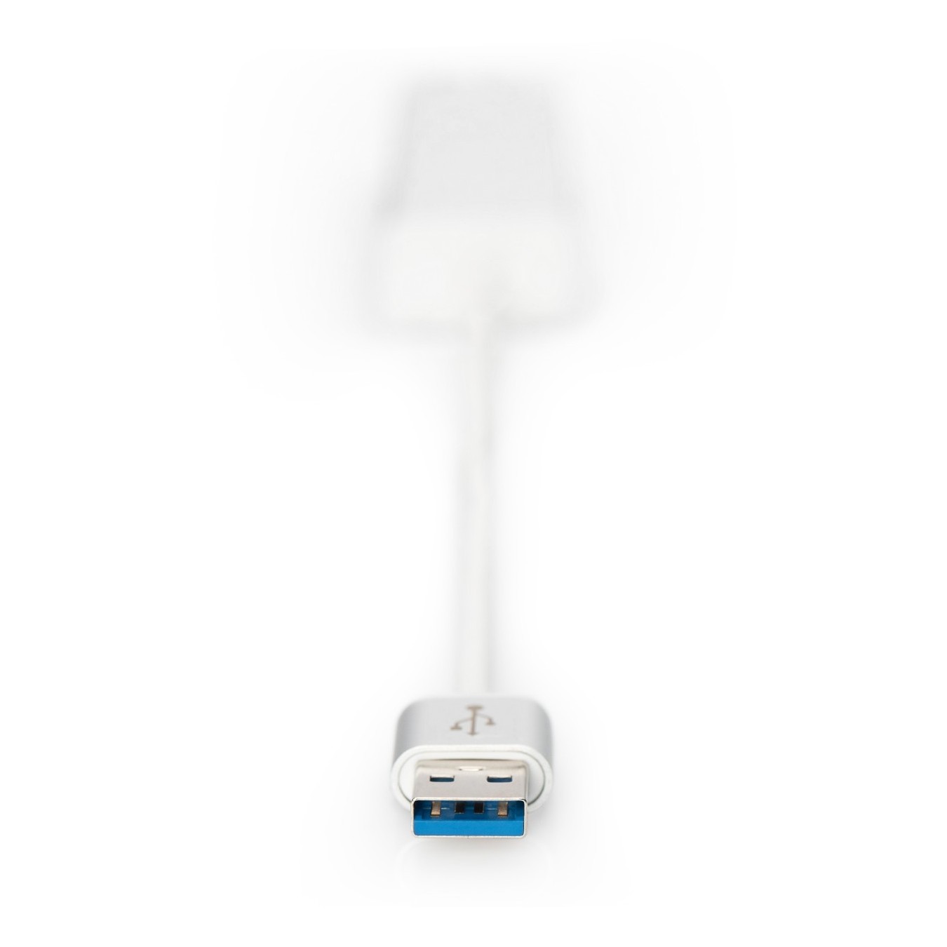 Digitus USB-Hub 3-Port USB 3.0 + 1x Gigabit LAN - Aluminium Silver/White — Buy in Cyprus with Fast Delivery