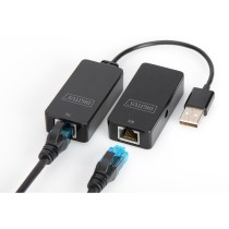 Digitus USB 2.0 to CAT5/5e/6 Extender - 50 m - Black (USB 2.0, 1-port) — Buy in Cyprus with Fast Delivery