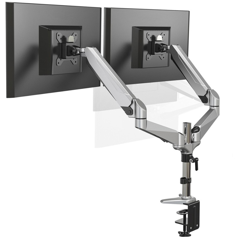 Buy DIGITUS Dual Monitor Desk Mount for 2 Monitors up to 81 cm (32"), 8 kg - DA-... in Cyprus, Nicosia, Limassol, Larnaka, Pafos