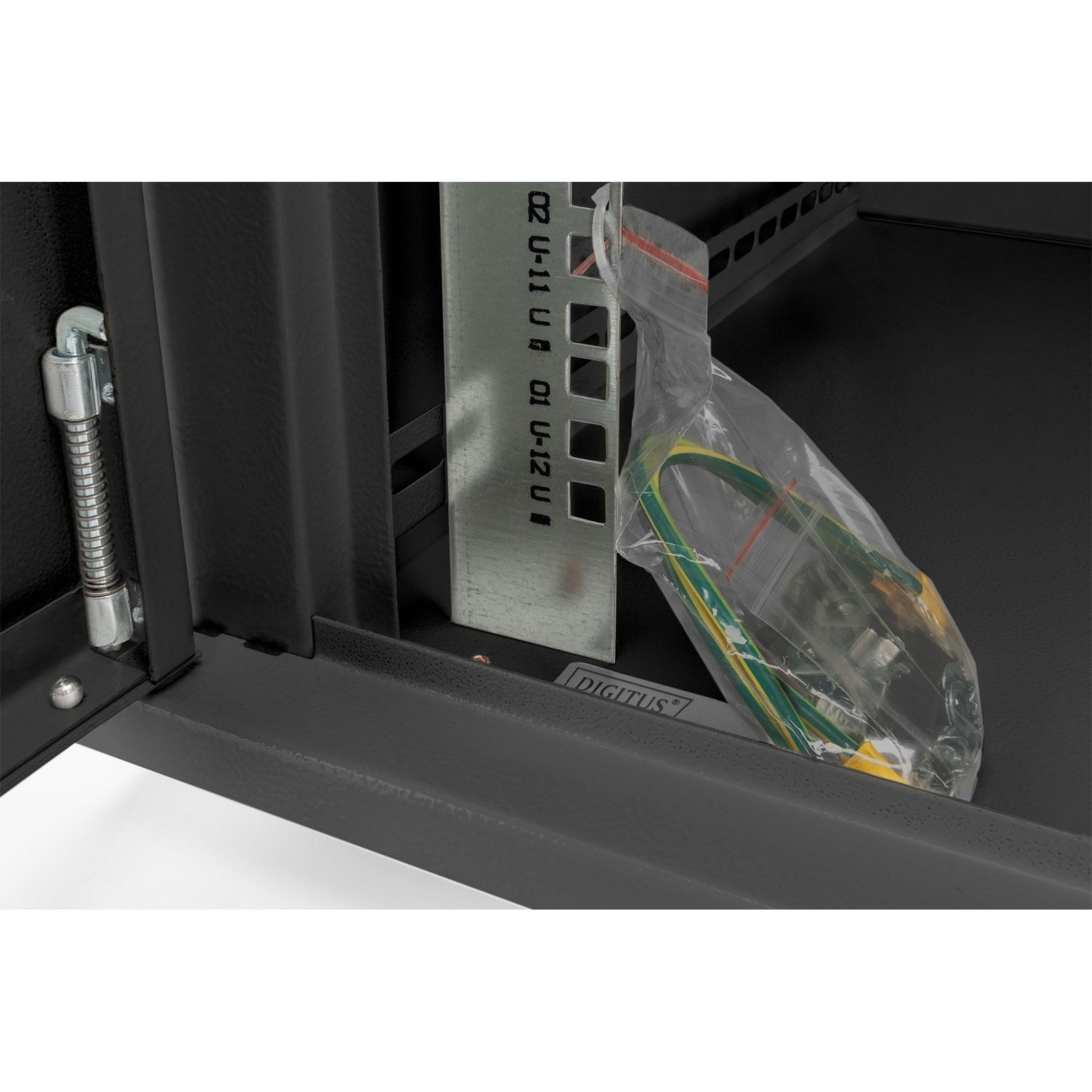 Digitus 19'' 7U Wall Mount Cabinet 385x600x450 mm - Black (RAL 9005) — Buy in Cyprus with Fast Delivery