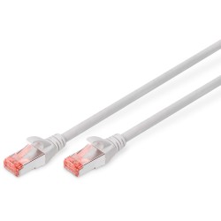 Buy Digitus Cat6 Patch Cable S/FTP 2xRJ45 7.0 m Gray - Shielded, Polybag in Cyprus, Nicosia, Limassol, Larnaka, Pafos