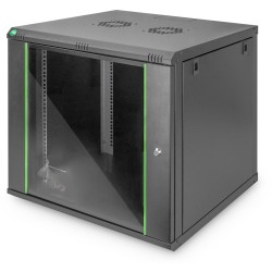Buy Digitus Wall-Mounted 19" Rack Cabinet 9U 474x600x600mm - Black RAL 9005 in Cyprus, Nicosia, Limassol, Larnaka, Pafos