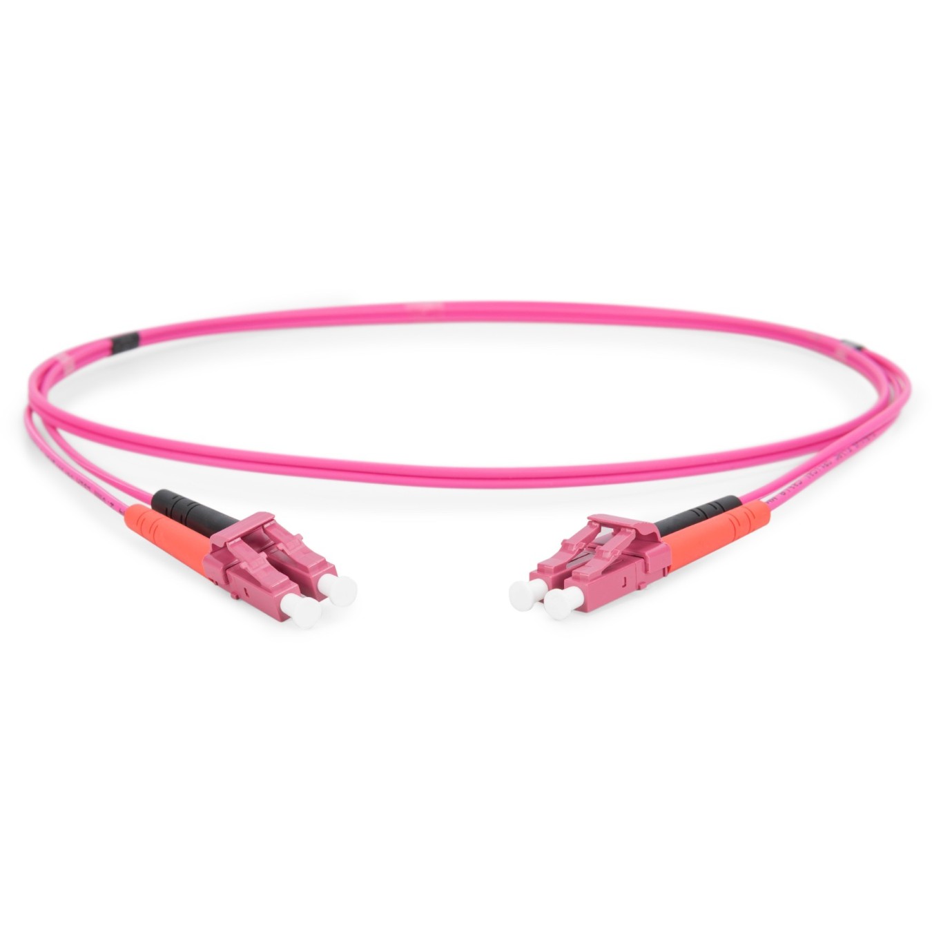 DIGITUS LWL Patchkabel LC - LC 1.00m Multimode Duplex OM4 (Violet) — Buy in Cyprus with Fast Delivery