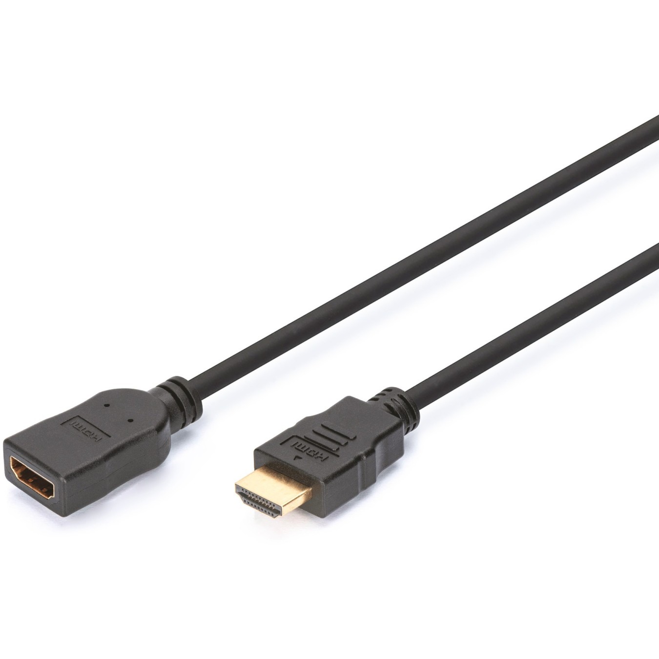 DIGITUS HDMI Extension Cable with Ethernet - 4K - 2 m - Black — Buy in Cyprus with Fast Delivery