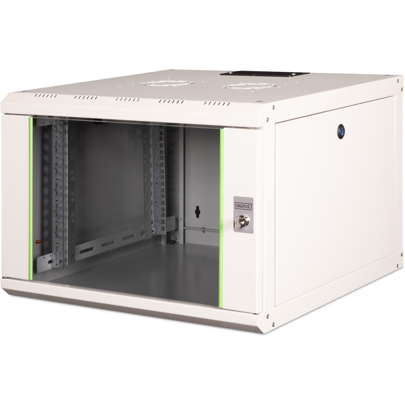 DIGITUS Wall-Mount Rack Enclosure - Unique - (Grey, 7HE, 420x600x600mm) — Buy in Cyprus with Fast Delivery