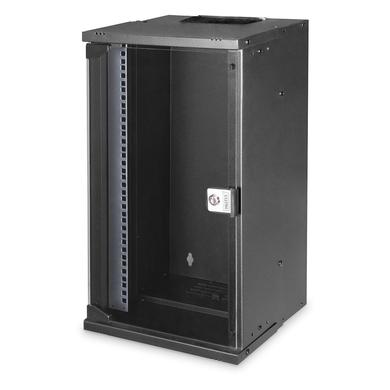 Digitus SOHO Pro Wall Mount Enclosure 12U 595x315x300 mm Black - SOHO PRO - Black — Buy in Cyprus with Fast Delivery