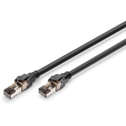 Buy DIGITUS Patch Cable CAT 8.1 S/FTP 2.00m Black - (Color: Black, Length: 2.00 ... in Cyprus, Nicosia, Limassol, Larnaka, Pafos