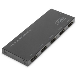 Buy DIGITUS Ultra Slim HDMI Splitter - 1x4, 4K60 Hz, HDMI 1.4, Black in Cyprus, Nicosia, Limassol, Larnaka, Pafos
