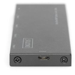 Buy DIGITUS Ultra Slim HDMI Splitter - 1x4, 4K60 Hz, HDMI 1.4, Black in Cyprus, Nicosia, Limassol, Larnaka, Pafos