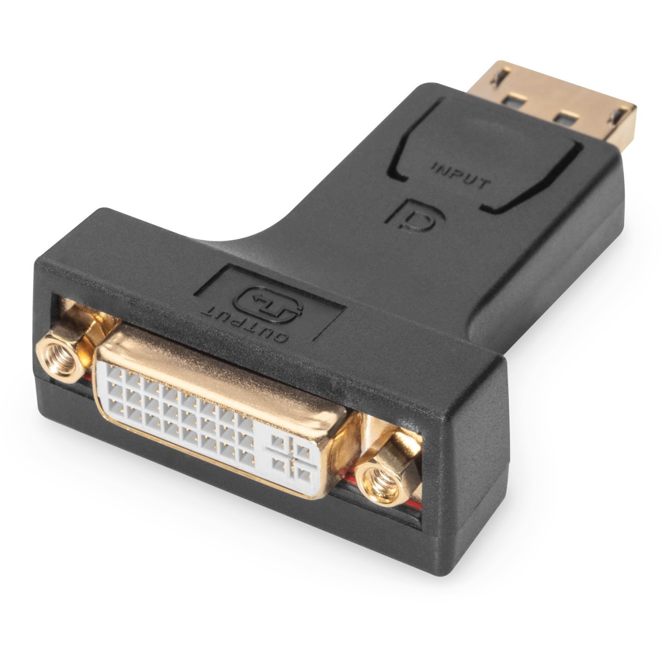 DIGITUS DisplayPort Adapter - DPort - DP to DVI-I adapter (polybag packaging) — Buy in Cyprus with Fast Delivery