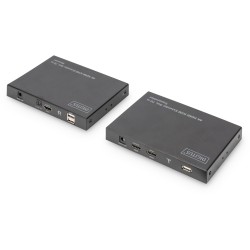 Buy DIGITUS 4K HDMI KVM Extender Set - Black Aluminium - 70 m in Cyprus, Nicosia, Limassol, Larnaka, Pafos