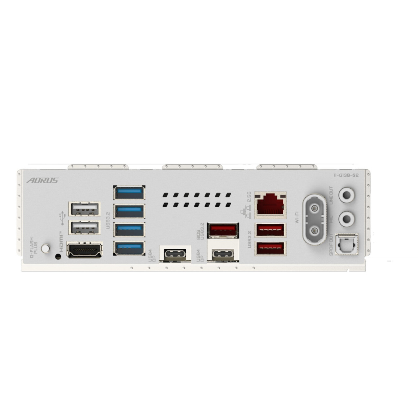 GIGABYTE AORUS GA-X870E PRO ICE - AM5 ATX Motherboard, White, DDR5 up to 256GB, PCIe 5.0, Wi-Fi 7, USB4
