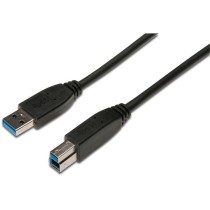Digitus USB 3.0 USB-A to USB-B Cable - 1.8 m - Black - Polybag — Buy in Cyprus with Fast Delivery