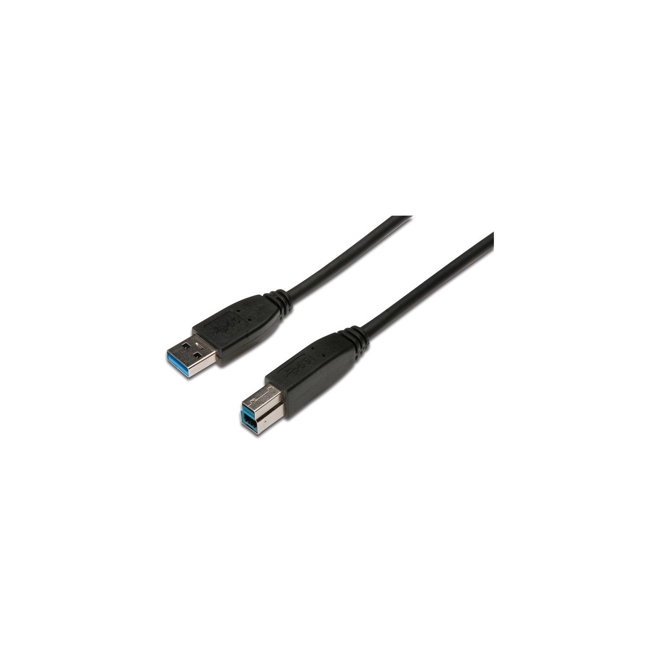 Digitus USB 3.0 USB-A to USB-B Cable - 1.8 m - Black - Polybag — Buy in Cyprus with Fast Delivery