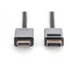 Buy DIGITUS DisplayPort to HDMI Adapter Cable - 3 m in Cyprus, Nicosia, Limassol, Larnaka, Pafos