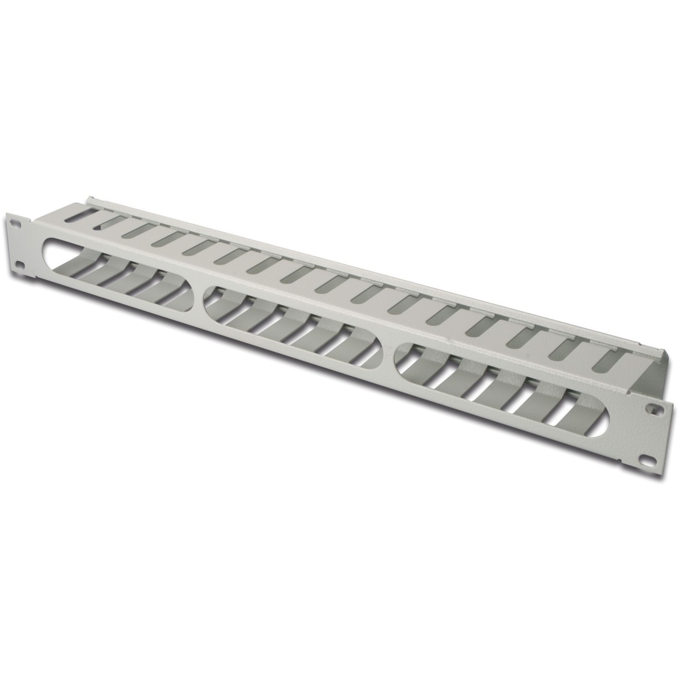 DIGITUS Patch Panel 1U - Detachable Rear Panel - Gray — Buy in Cyprus with Fast Delivery