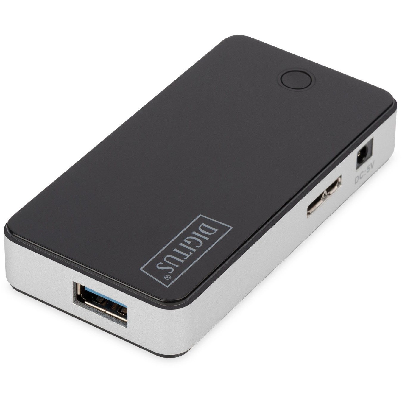 DIGITUS USB-Hub 4-Port USB 3.0 Powered Hub - Black — Buy in Cyprus with Fast Delivery
