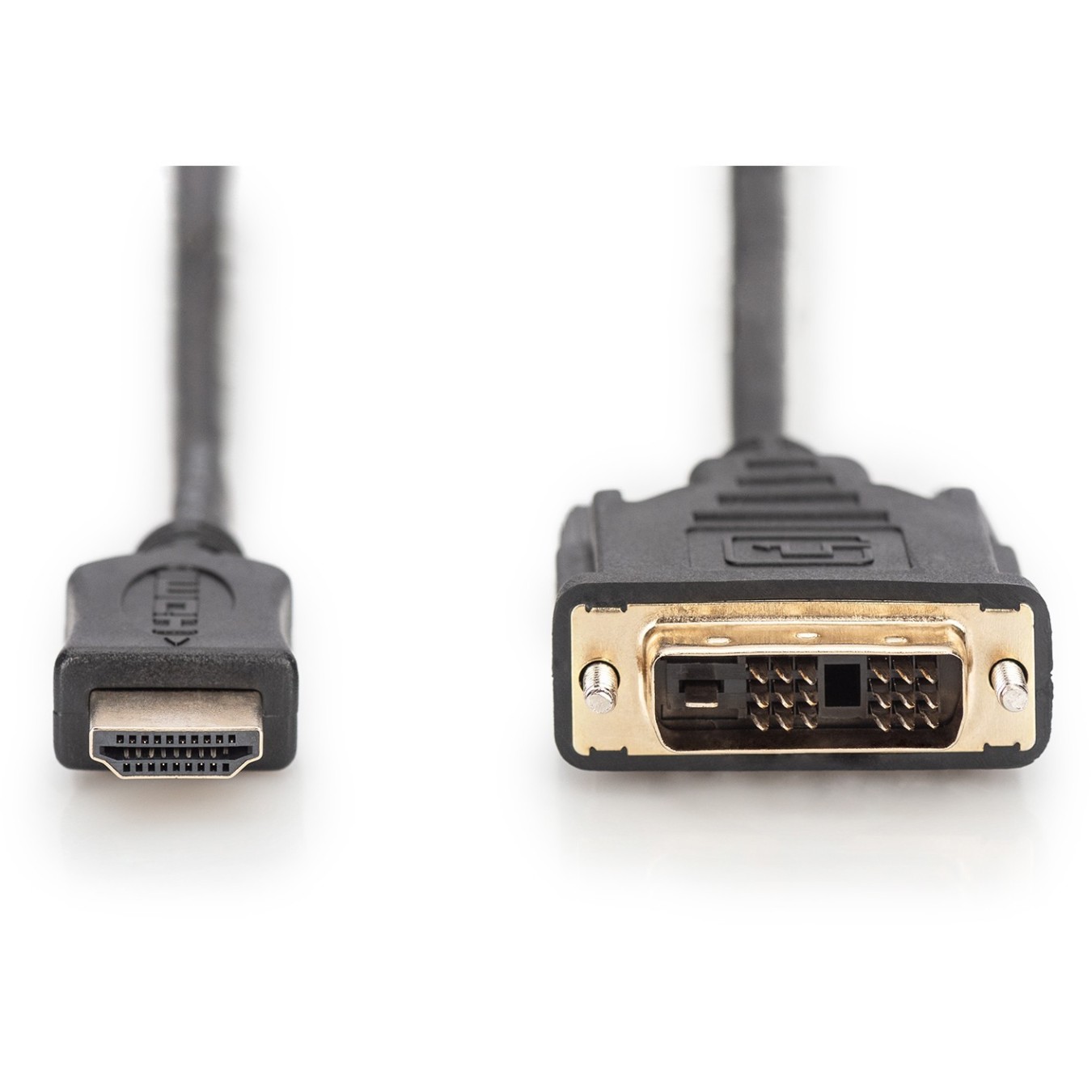 DIGITUS HDMI to DVI-D Cable (18+1) A-Type to DVI-D Male/Male - 3.0m - Black - Full HD — Buy in Cyprus with Fast Delivery