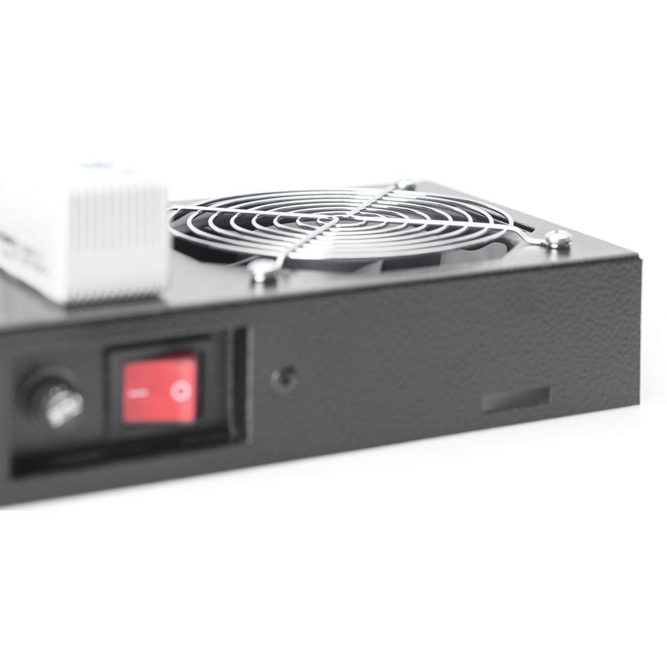 DIGITUS Roof Fan Unit for Wall-Mount Enclosure - 2 Fans - Black — Buy in Cyprus with Fast Delivery