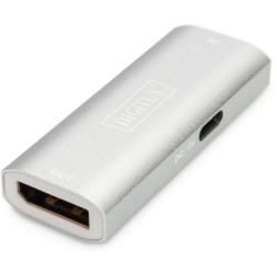 Buy DIGITUS DisplayPort Repeater - 30 m, 8K, 120 Hz - Aluminium, Silver in Cyprus, Nicosia, Limassol, Larnaka, Pafos