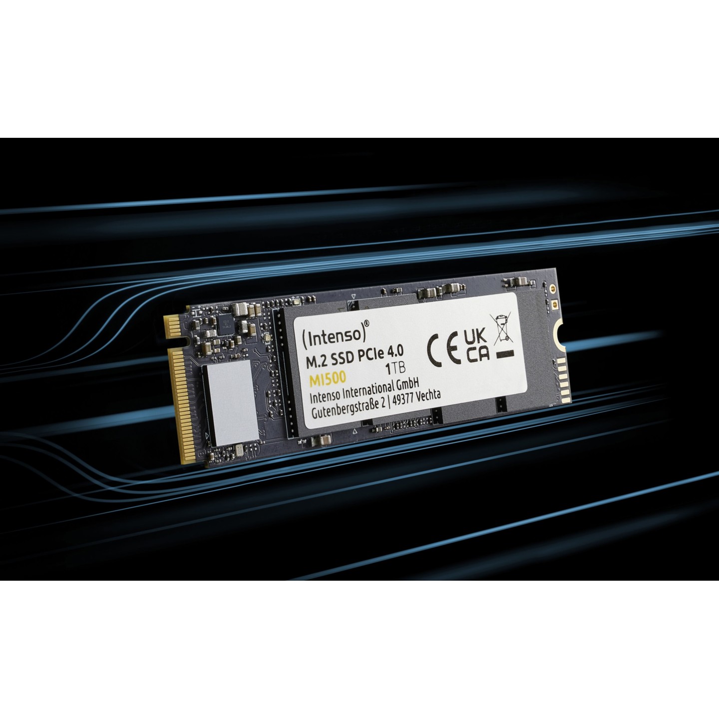 Intenso MI500 500GB M.2 NVMe SSD - 3836450 - PCIe 4.0 x4 - 5300 MB/s - (Retail) — Buy in Cyprus with Fast Delivery