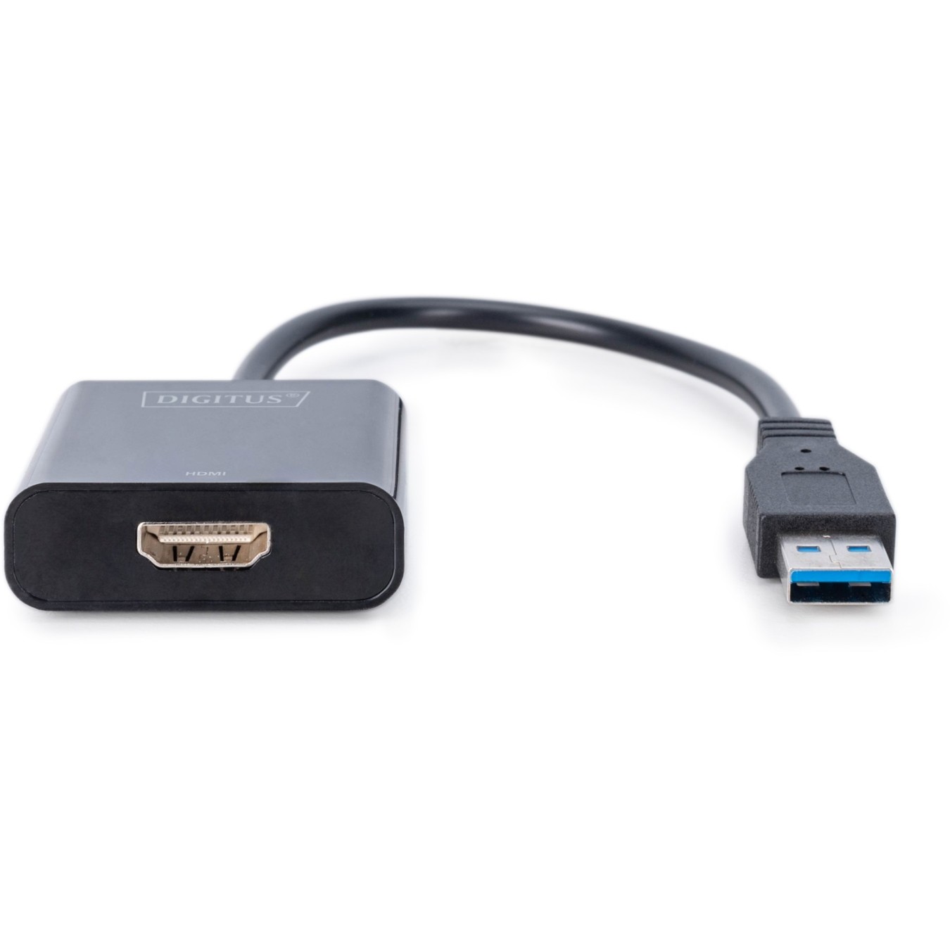 DIGITUS USB-A 3.0 to HDMI Adapter - 1080p (1920x1080) - Black — Buy in Cyprus with Fast Delivery