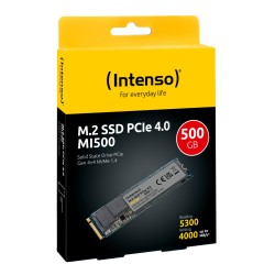 Buy Intenso MI500 M.2 2280 NVMe SSD - 500GB PCIe 4.0 x4, 5300/4000 MB/s in Cyprus, Nicosia, Limassol, Larnaka, Pafos