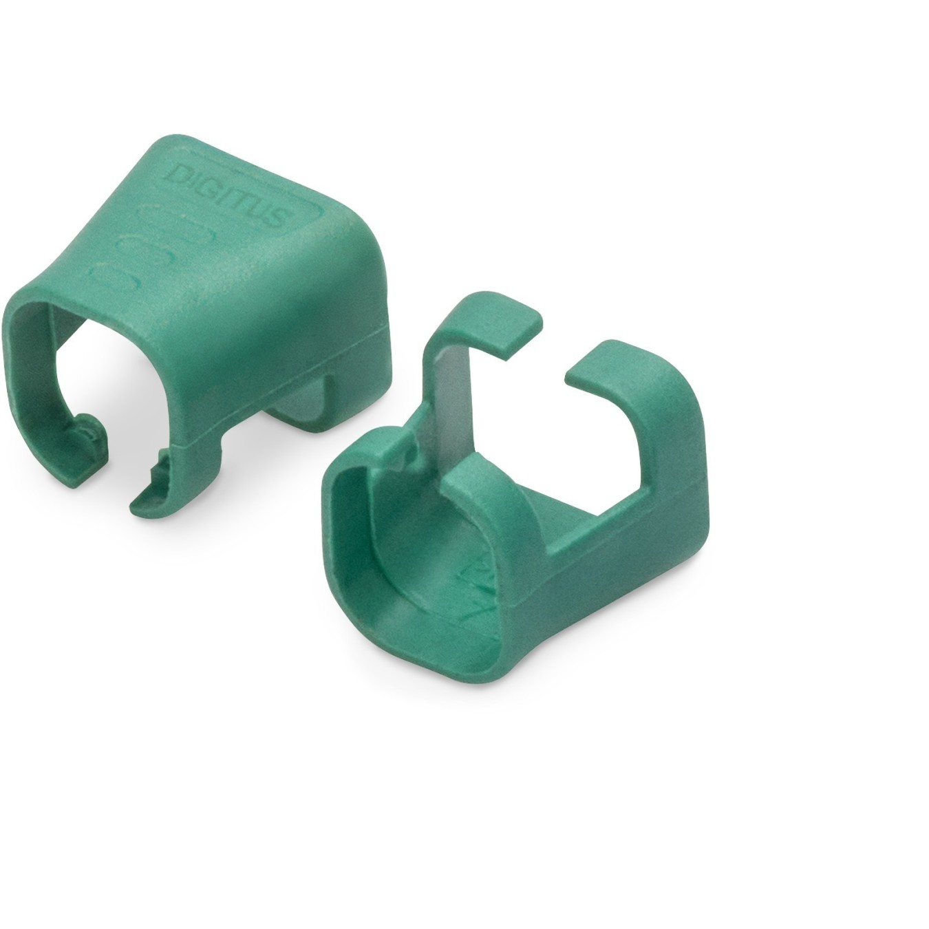 DIGITUS Color Clips for Patch Cables RJ45 - Green - 100 pcs (Cat5e/6) — Buy in Cyprus with Fast Delivery