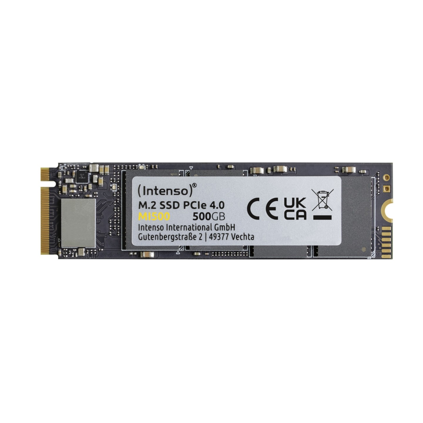 Intenso MI500 500GB M.2 NVMe SSD - 3836450 - PCIe 4.0 x4 - 5300 MB/s - (Retail) — Buy in Cyprus with Fast Delivery