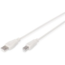DIGITUS USB 2.0 A to B Cable - Beige, 1.8 m — Buy in Cyprus with Fast Delivery
