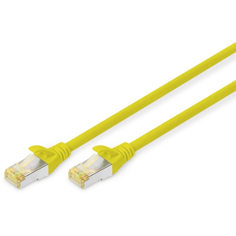 Buy DIGITUS CAT 6A S FTP Patch Cable - 3m - Yellow in Cyprus, Nicosia, Limassol, Larnaka, Pafos