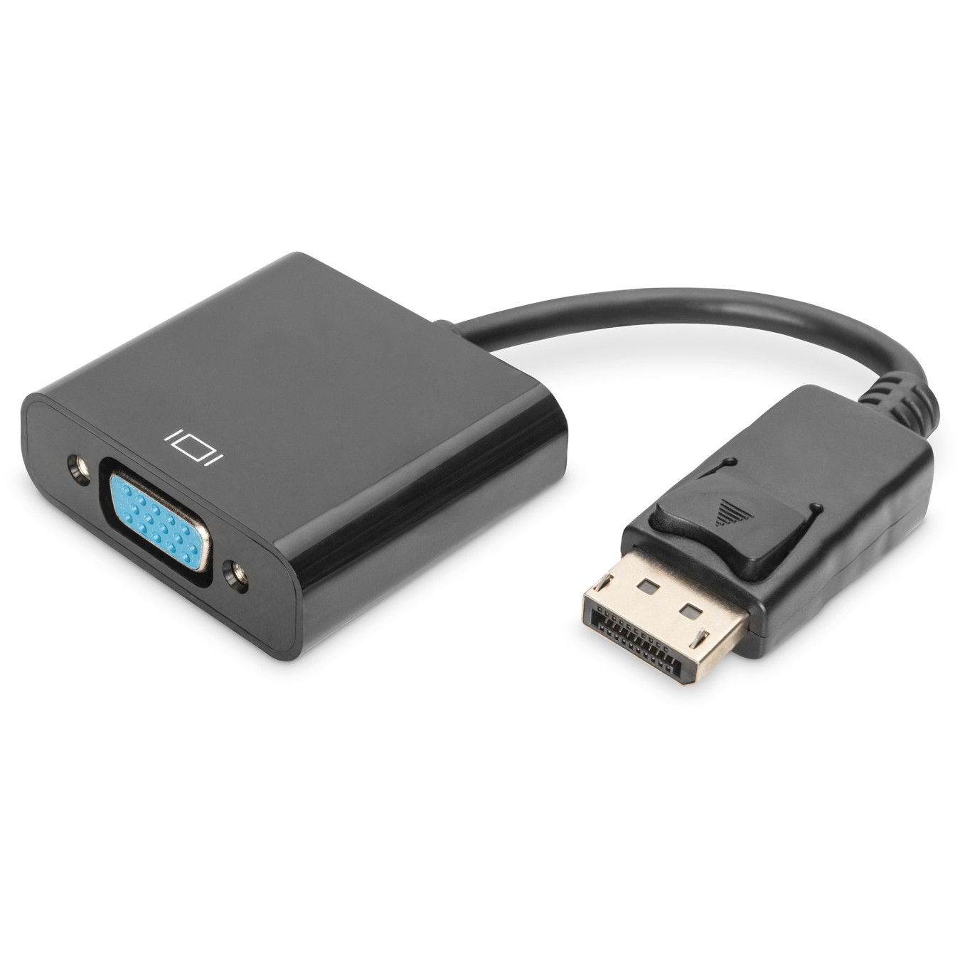 DIGITUS DisplayPort to VGA Cable - DPort - Characteristics (0.15 m, bulk) — Buy in Cyprus with Fast Delivery