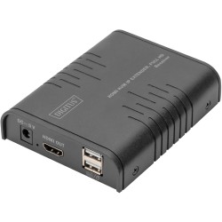 Buy DIGITUS HDMI KVM IP Extender Receiver - Full HD, 1.2m Cable in Cyprus, Nicosia, Limassol, Larnaka, Pafos