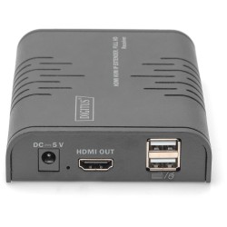 Buy DIGITUS HDMI KVM IP Extender Receiver - Full HD, 1.2m Cable in Cyprus, Nicosia, Limassol, Larnaka, Pafos