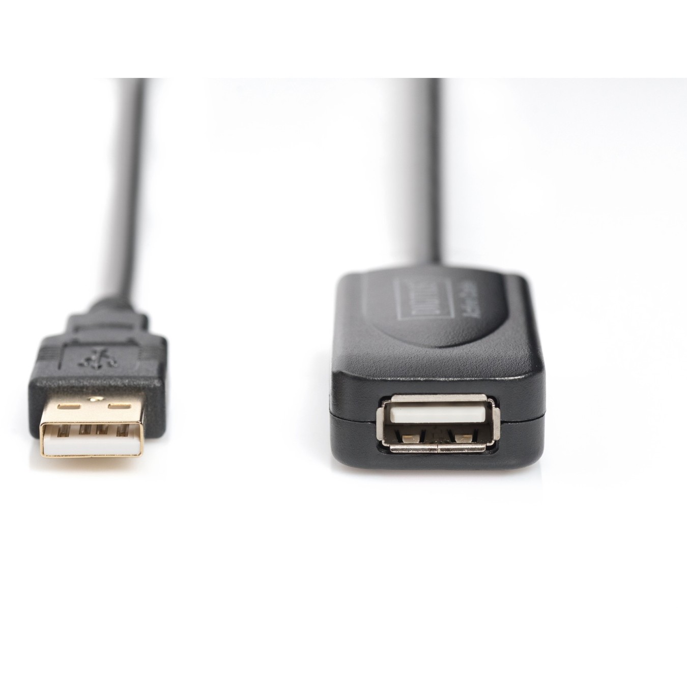 DIGITUS USB 2.0 USB-A Extension Cable - 5 m - Black — Buy in Cyprus with Fast Delivery