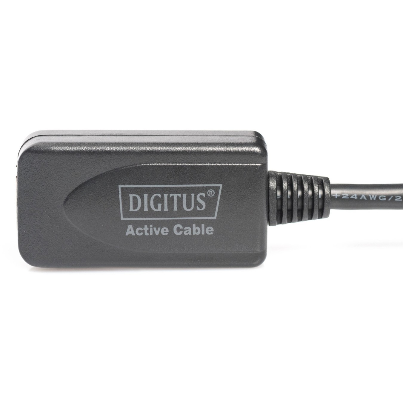 DIGITUS USB 2.0 USB-A Extension Cable - 5 m - Black — Buy in Cyprus with Fast Delivery