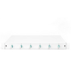 Buy DIGITUS LWL splice box 1HE - 6x LC OM3 duplex, grey in Cyprus, Nicosia, Limassol, Larnaka, Pafos