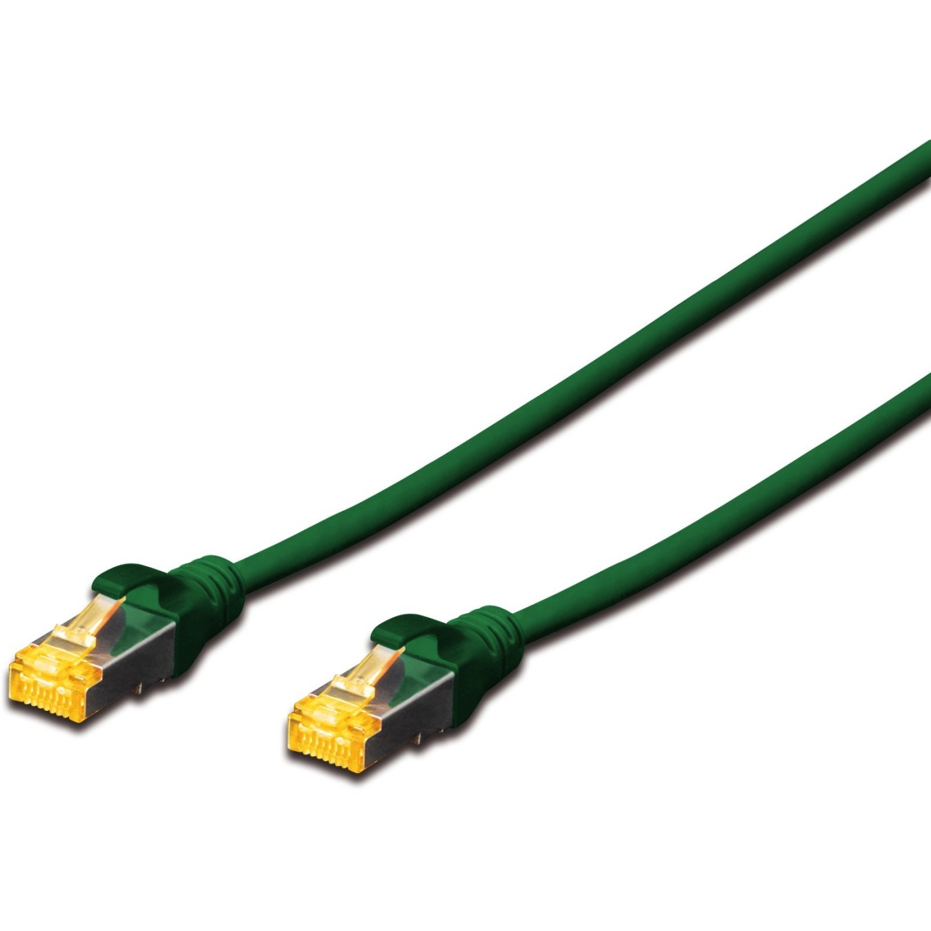 DIGITUS CAT 6A S/FTP Patch Cable - Green, 10 m — Buy in Cyprus with Fast Delivery