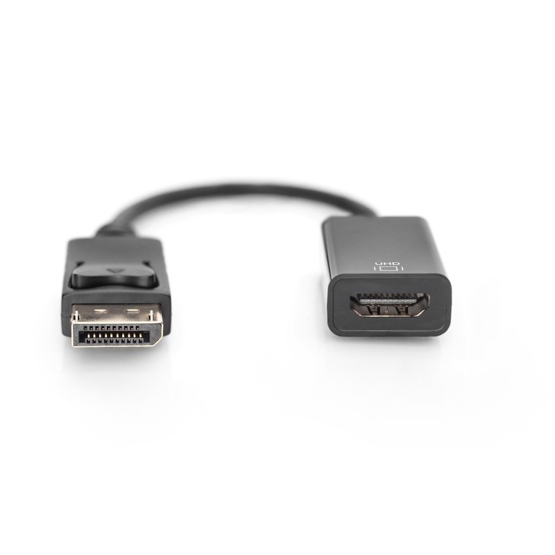 Buy DIGITUS DisplayPort to HDMI Active Adapter - DPort - DP 1.2, 0.2 m, Black, S... in Cyprus, Nicosia, Limassol, Larnaka, Pafos