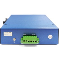 Digitus 16+2P Industrial Gigabit Ethernet Switch L2 Managed - Black/Blue, 16x Gigabit RJ-45 + 2 SFP