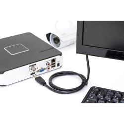Buy DIGITUS HDMI Cable A HighSpeed Ethernet 3.0m Black in Cyprus, Nicosia, Limassol, Larnaka, Pafos