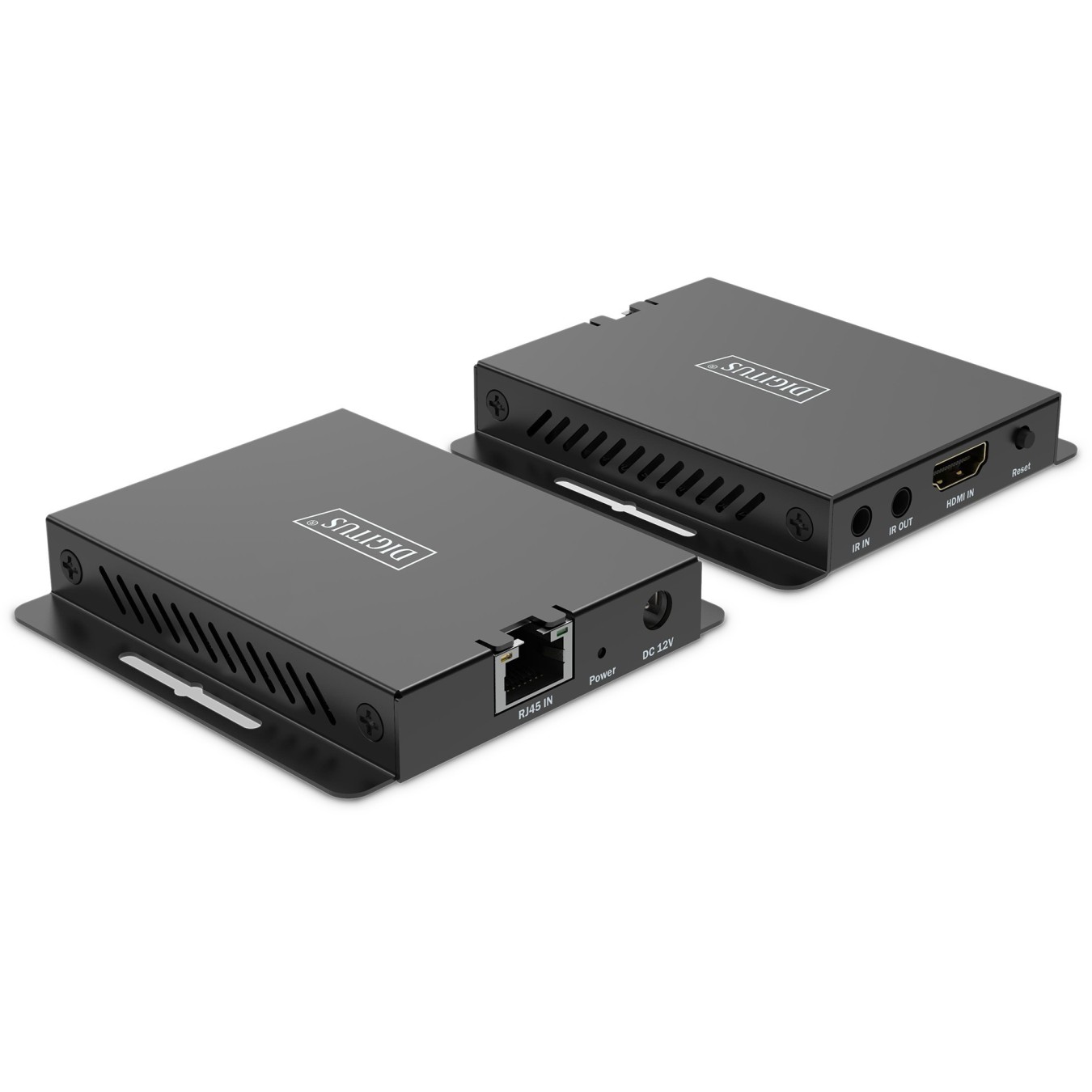 DIGITUS HDMI Extender Set - 4K 120 Hz over Cat6 (40 m) - Black — Buy in Cyprus with Fast Delivery