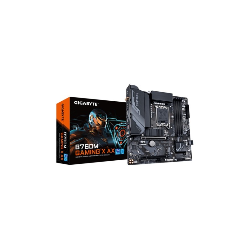 Gigabyte GA-B760M GAMING X AX LGA1700 Micro-ATX B760 DDR5 WiFi 6E (Boxed) — Buy in Cyprus with Fast Delivery