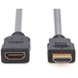 Buy DIGITUS HDMI Extension Cable with Ethernet - 3 m, Black, 4K in Cyprus, Nicosia, Limassol, Larnaka, Pafos