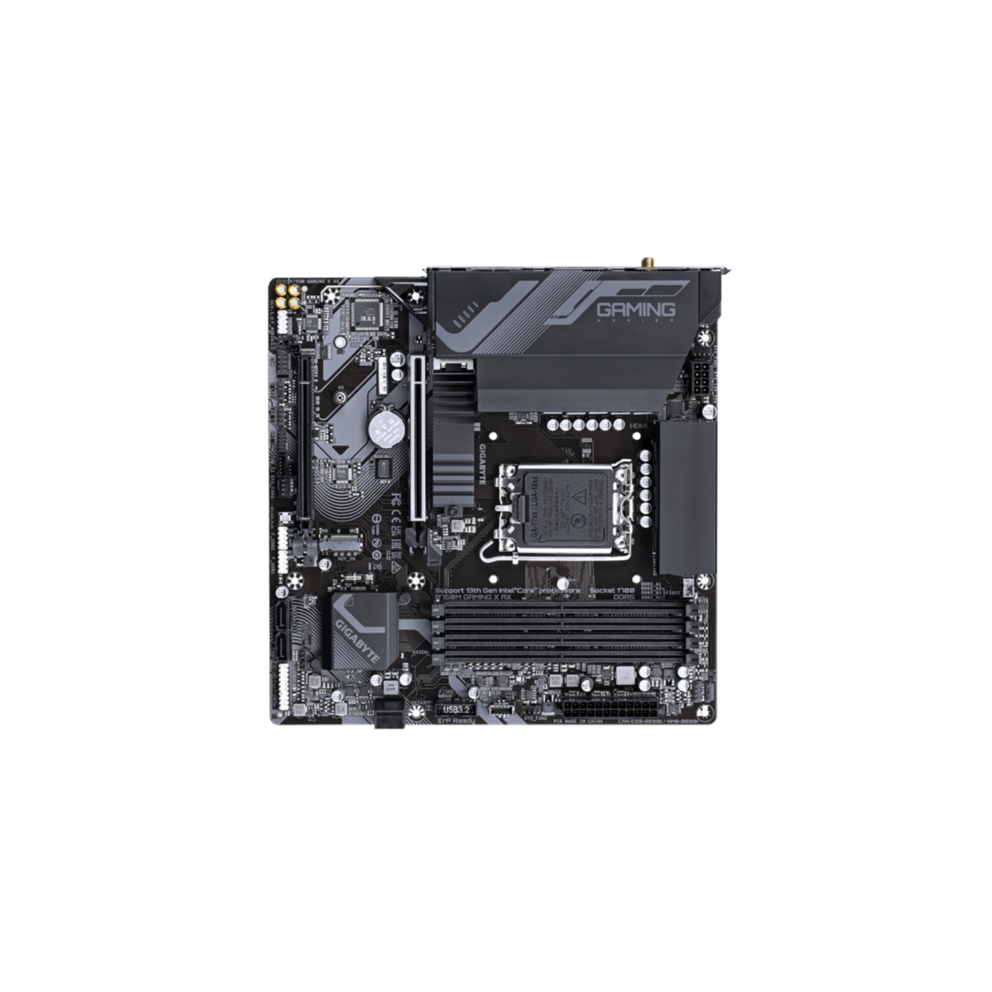 Gigabyte GA-B760M GAMING X AX LGA1700 Micro-ATX B760 DDR5 WiFi 6E (Boxed) — Buy in Cyprus with Fast Delivery