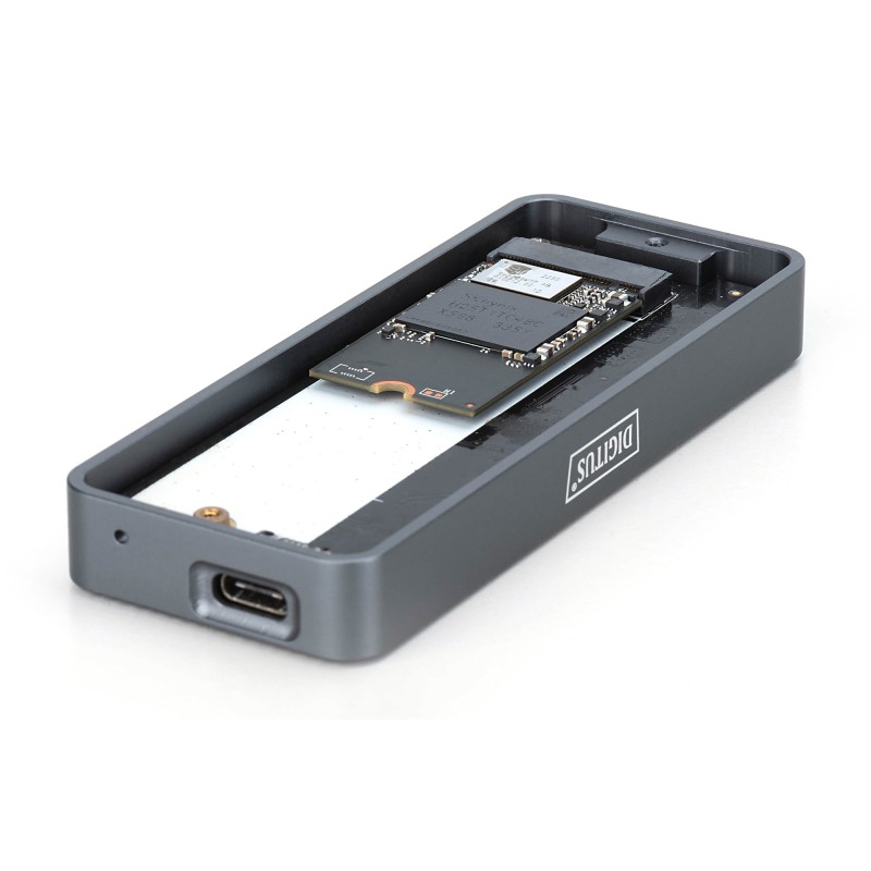 Buy DIGITUS USB M.2 SSD Enclosure with Mounting Kit - Supports 2230/2242/2260/22... in Cyprus, Nicosia, Limassol, Larnaka, Pafos