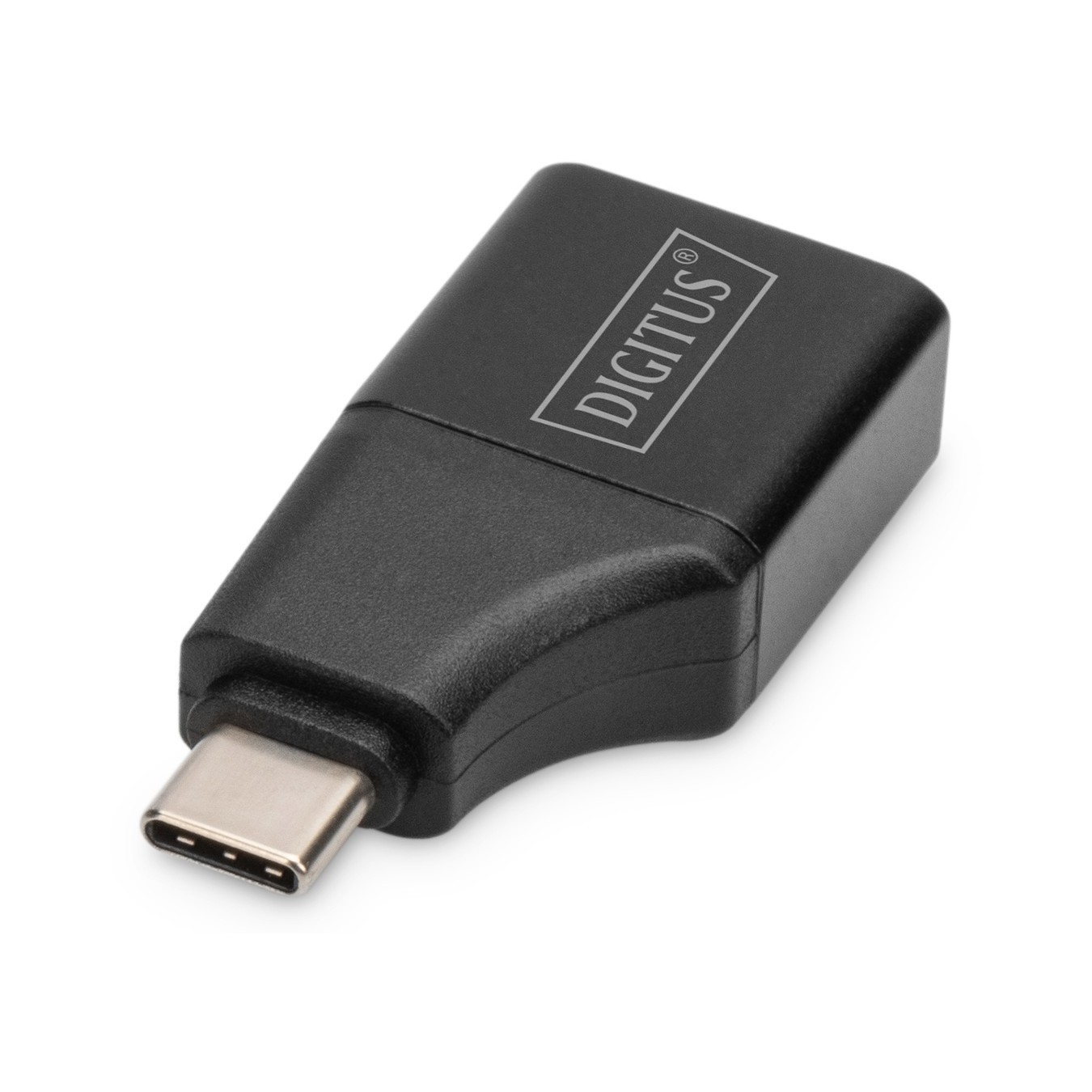 Digitus USB-C to HDMI Adapter - 4K30Hz, 5cm Cable, Black Aluminium — Buy in Cyprus with Fast Delivery