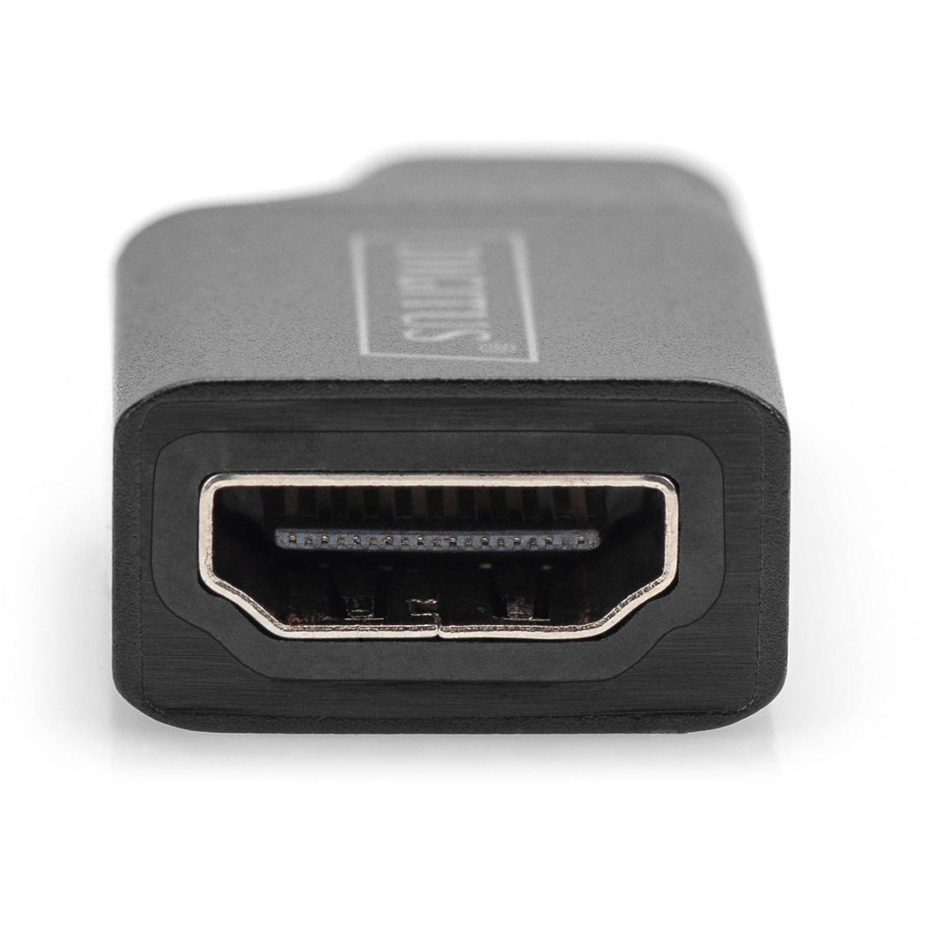 Digitus USB-C to HDMI Adapter - 4K30Hz, 5cm Cable, Black Aluminium — Buy in Cyprus with Fast Delivery